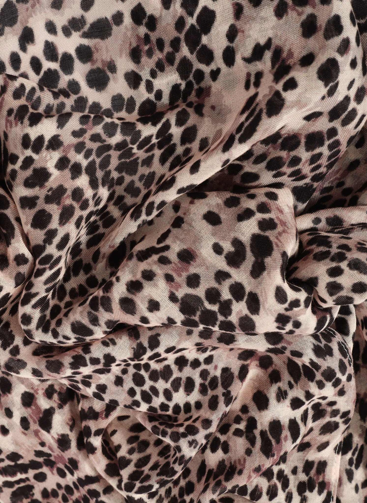 Leopard Print Lightweight Scarf