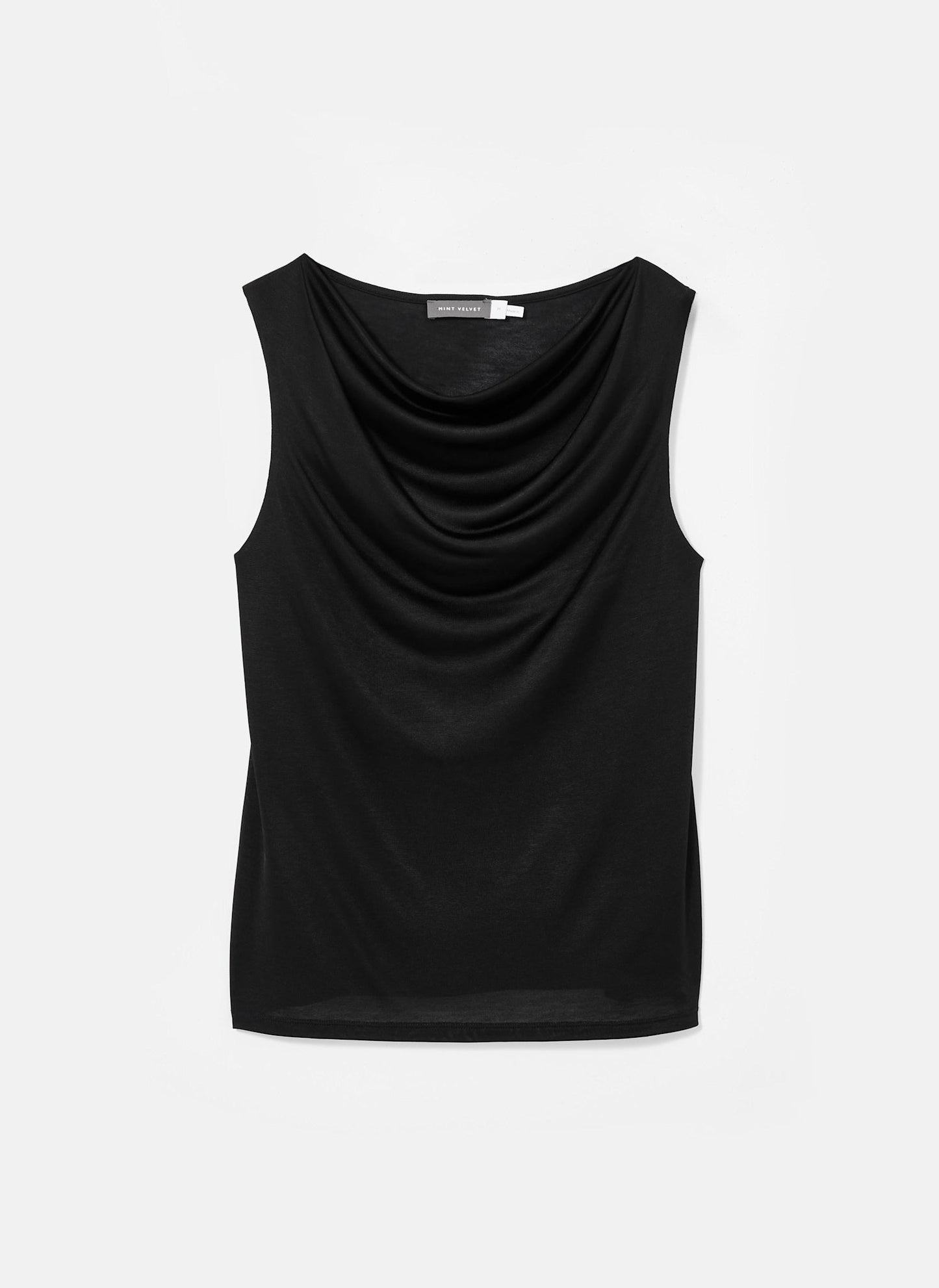 Black Draped Top
