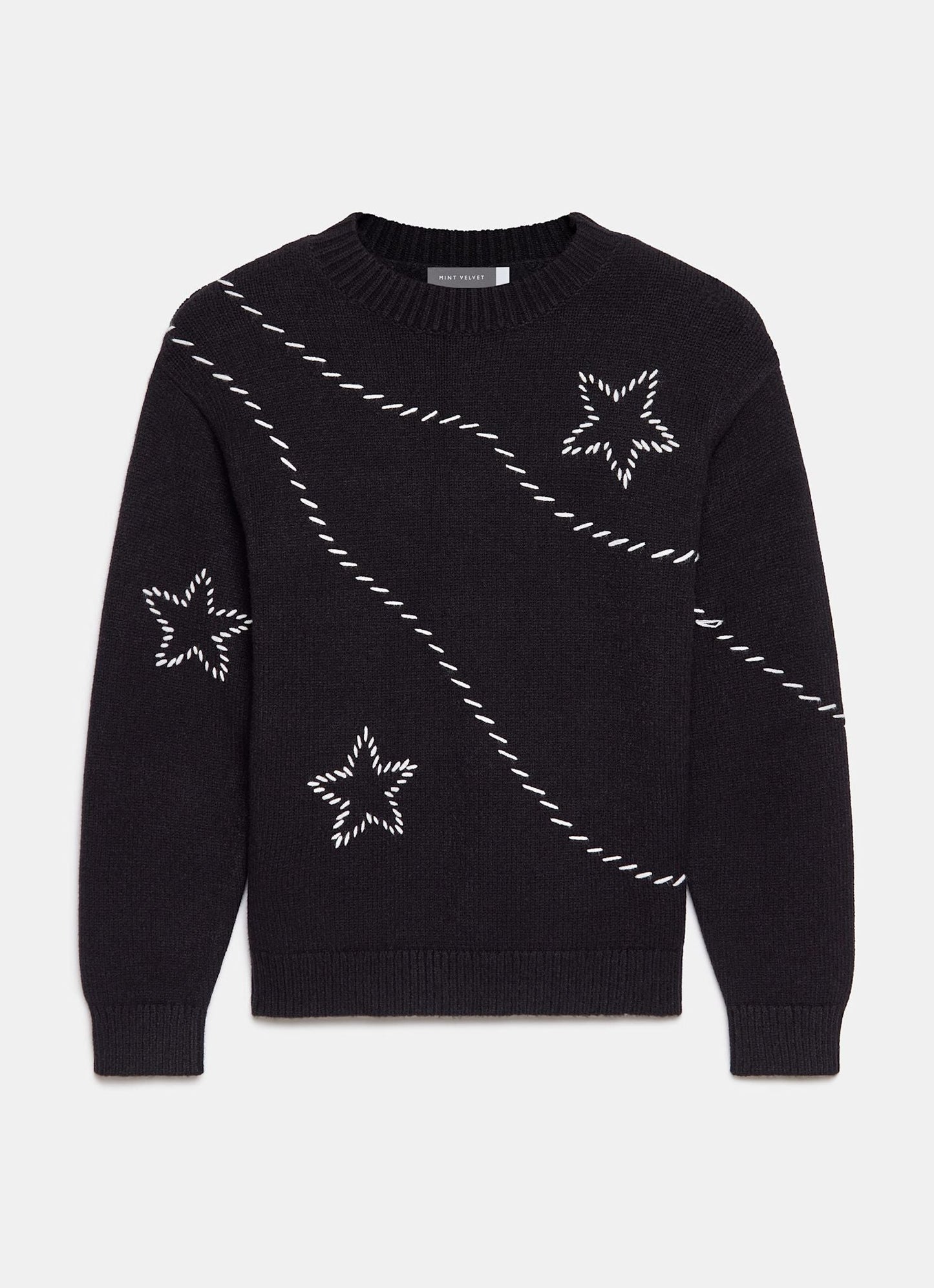 Black Star Detail Jumper