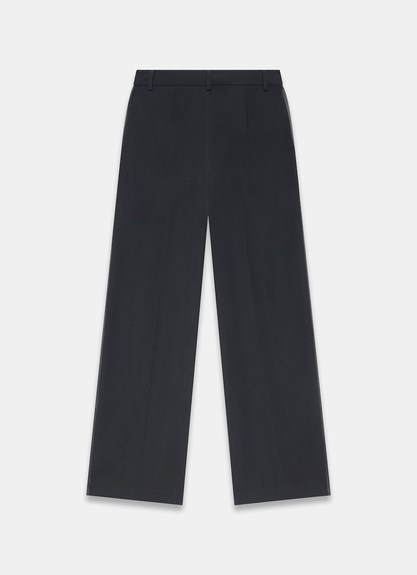Black Tailored Wide Trousers