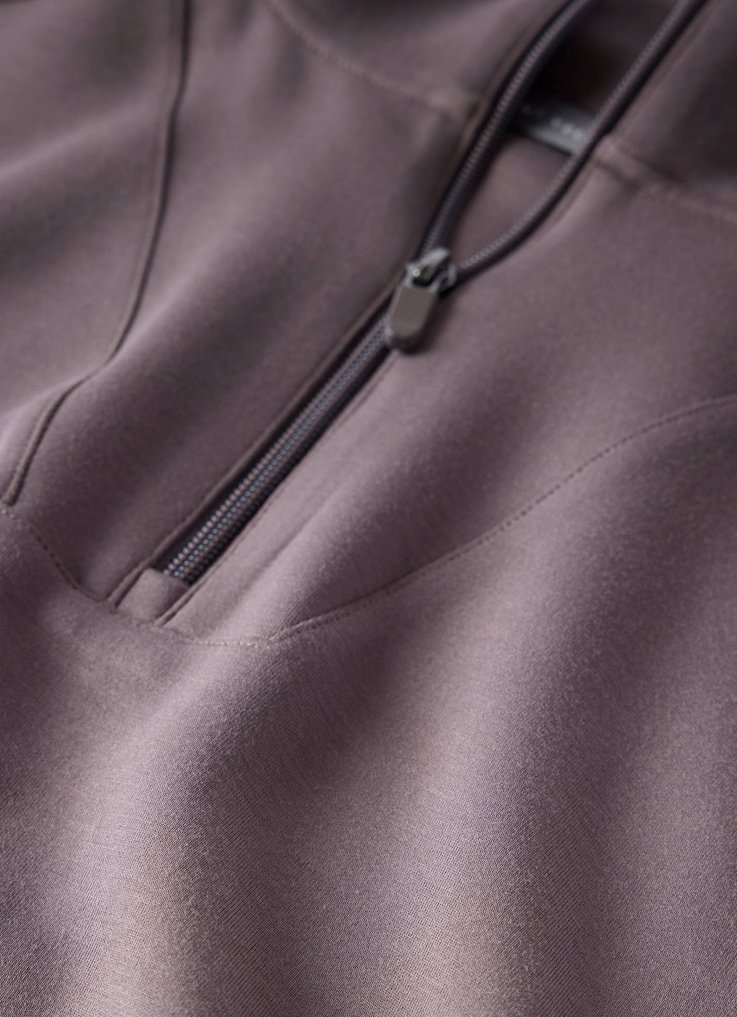 Brown Super Soft Short Sleeve Sweatshirt