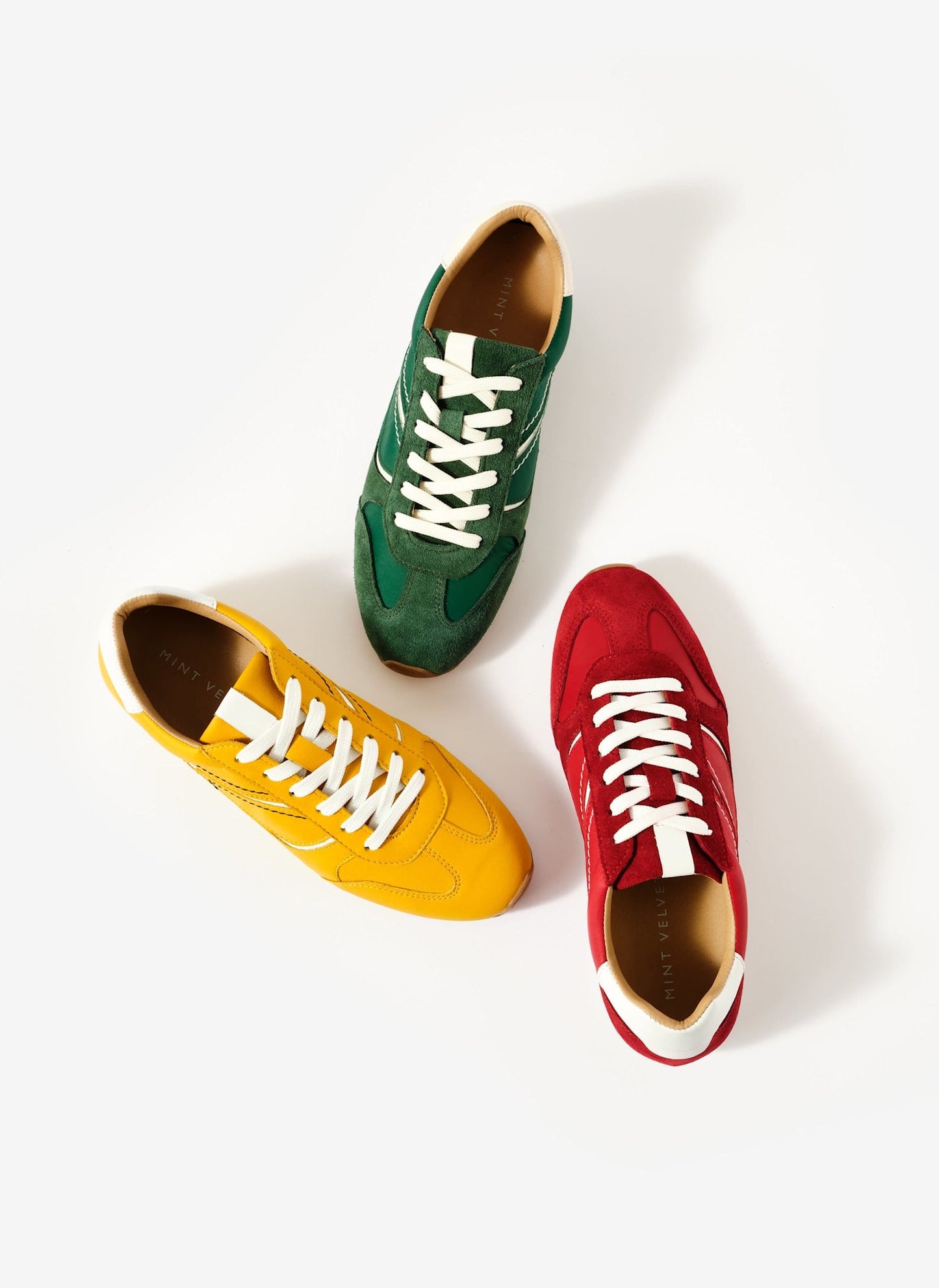 Cali Yellow Suede Trainers