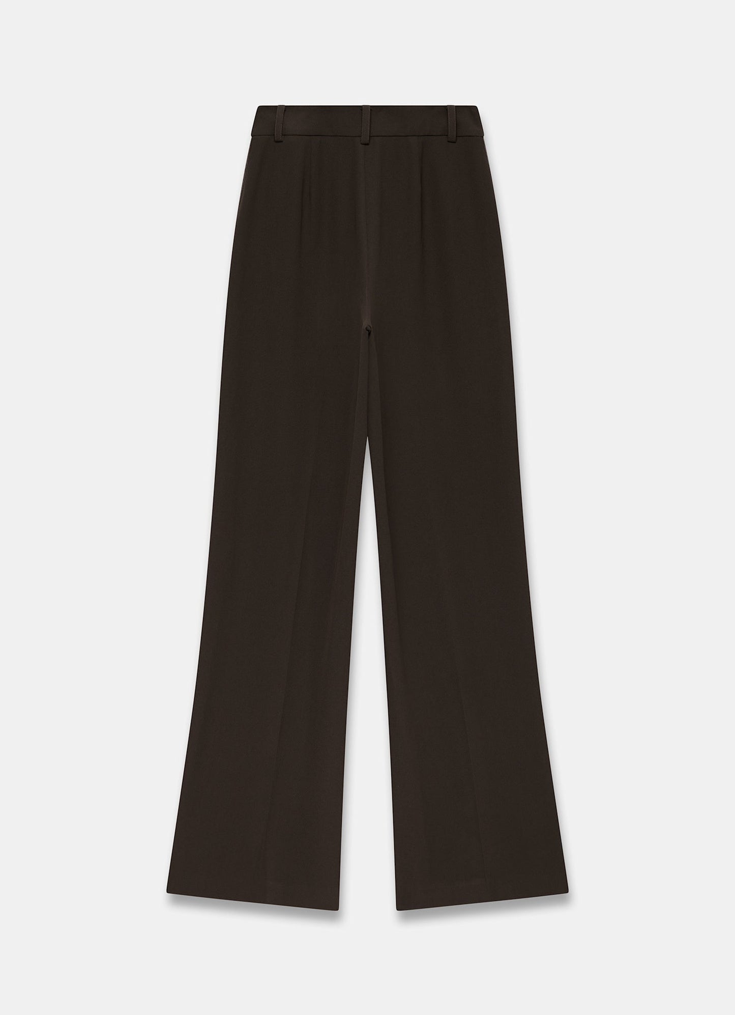 Brown Tailored Wide Side Stripe Trousers