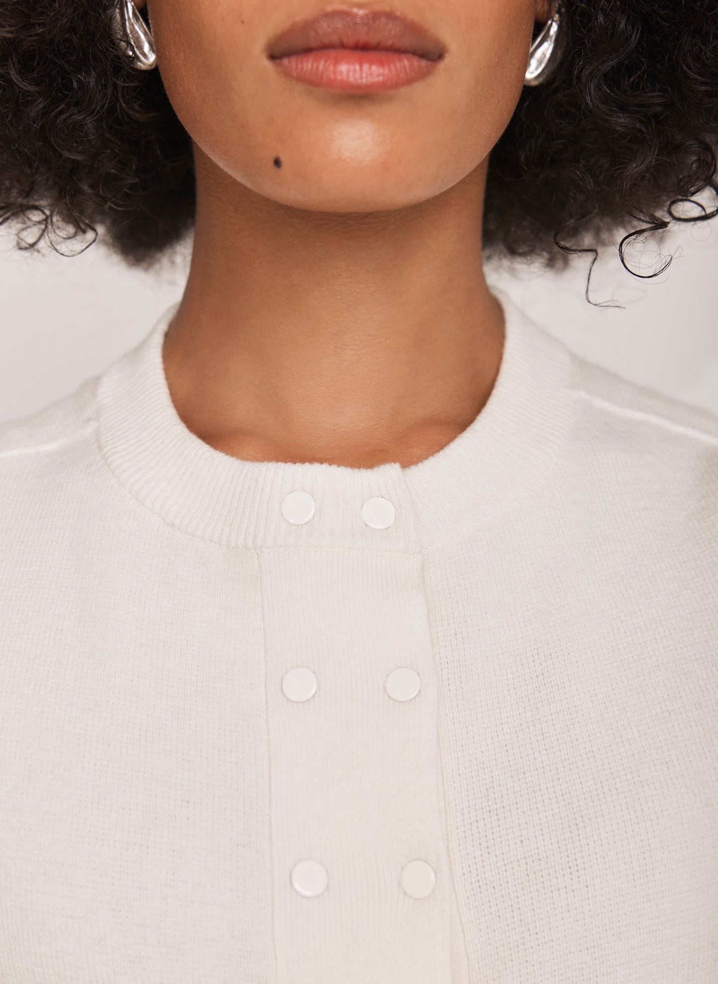 Cream Lightweight Cotton Blend Cardigan