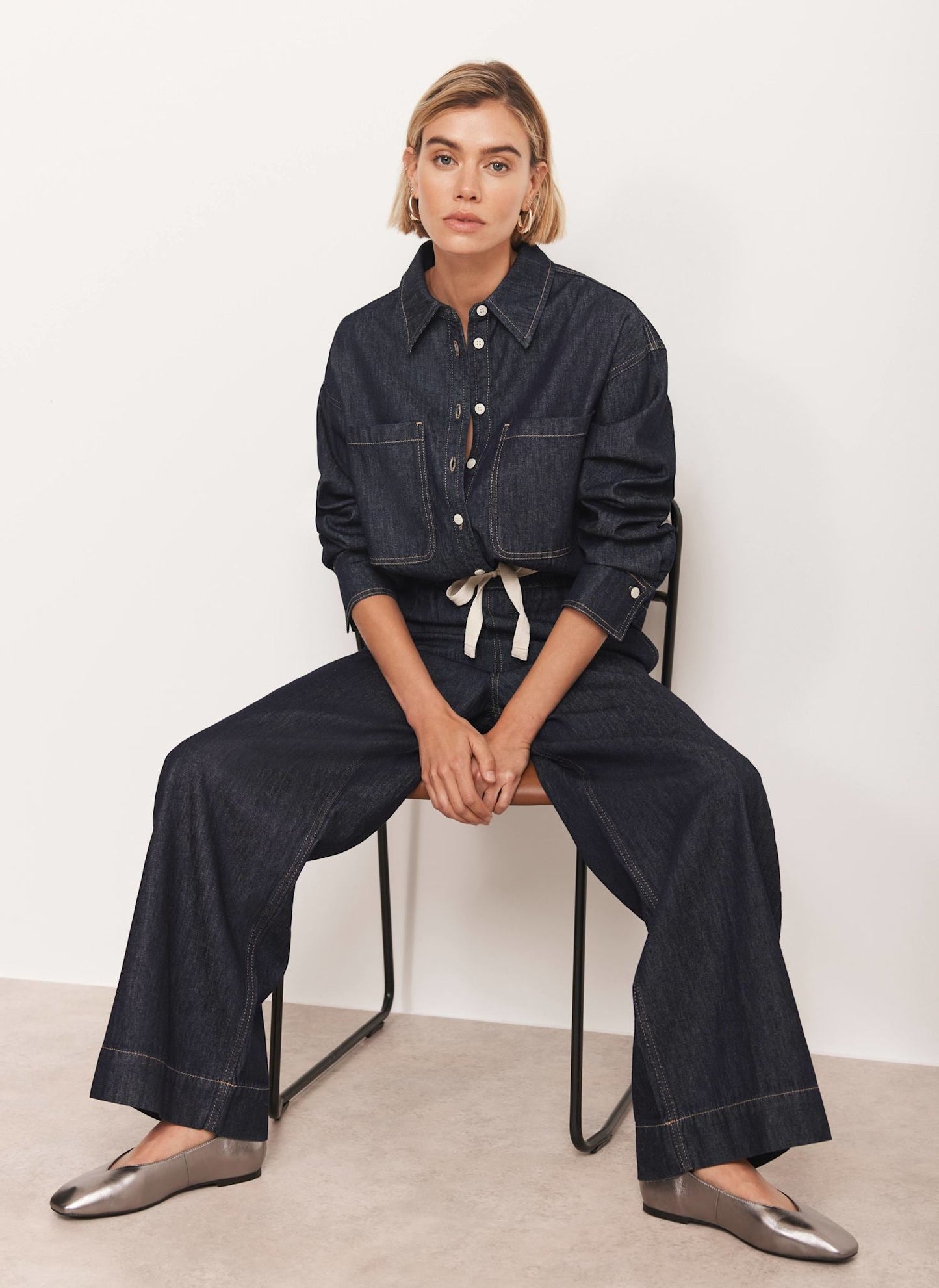 Dark Indigo Denim Shirt