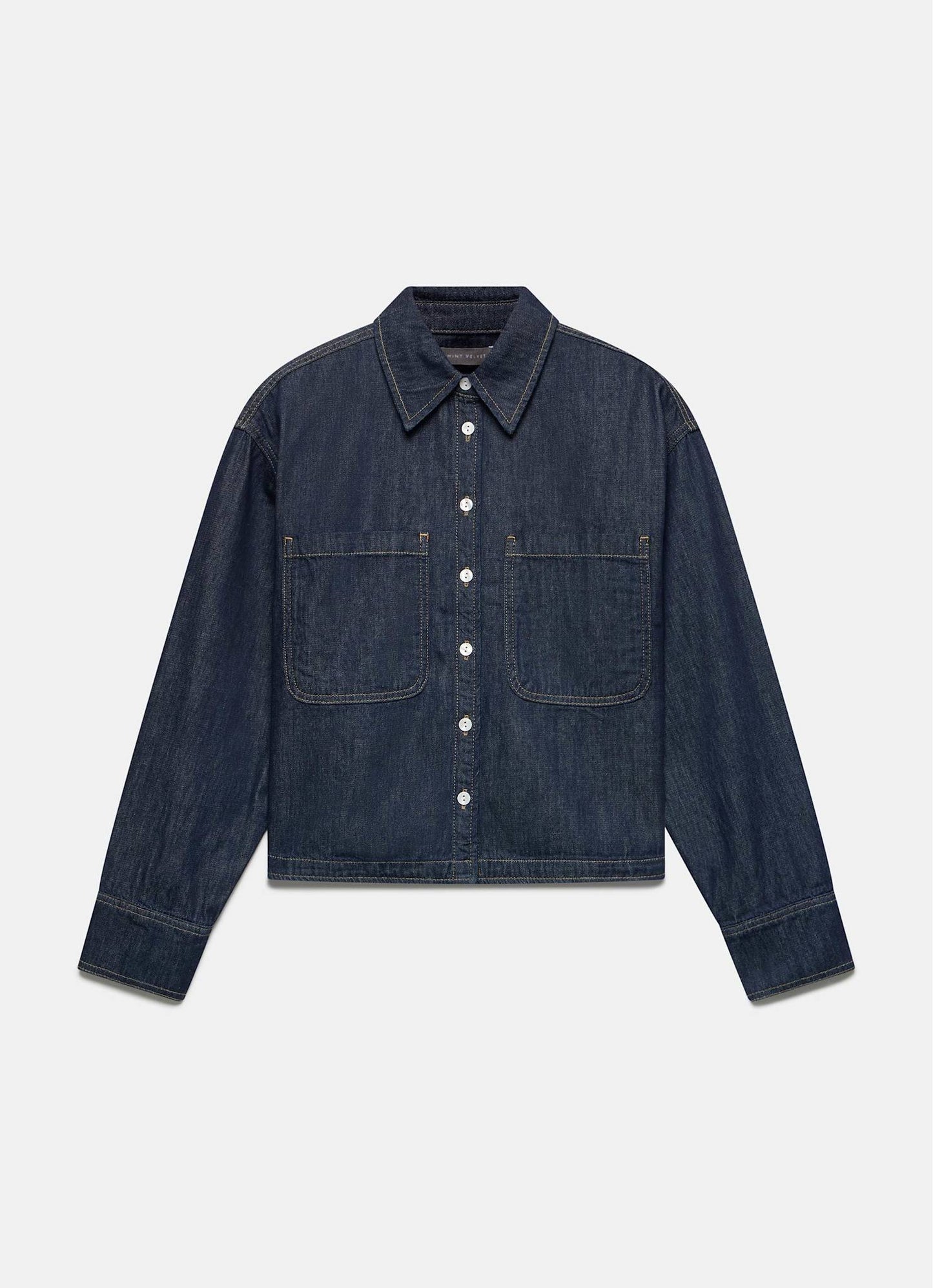 Dark Indigo Denim Shirt