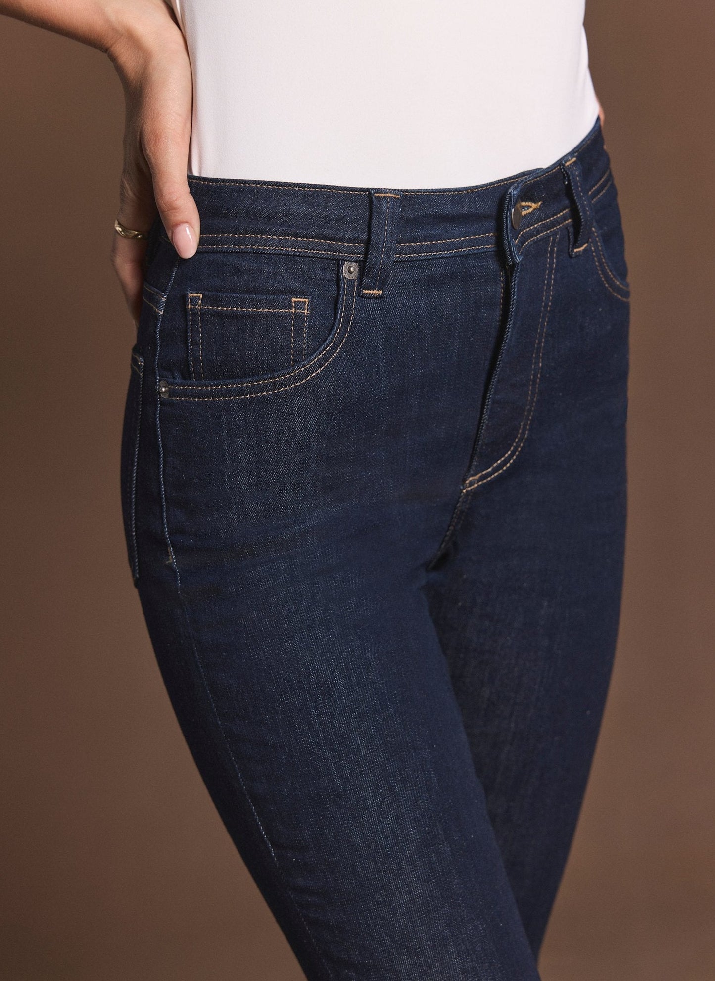 Dark Indigo Sculpting Skinny Jeans