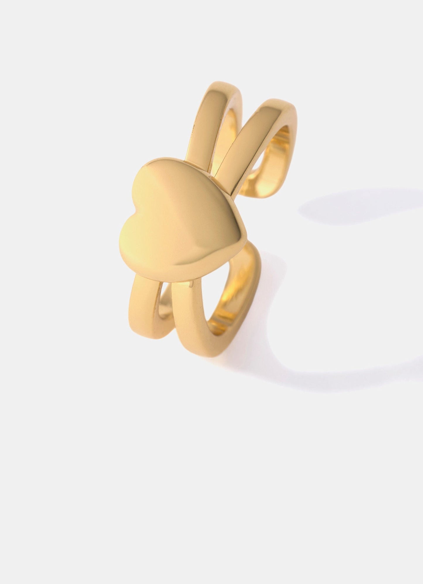 Gold Plated Heart Ring