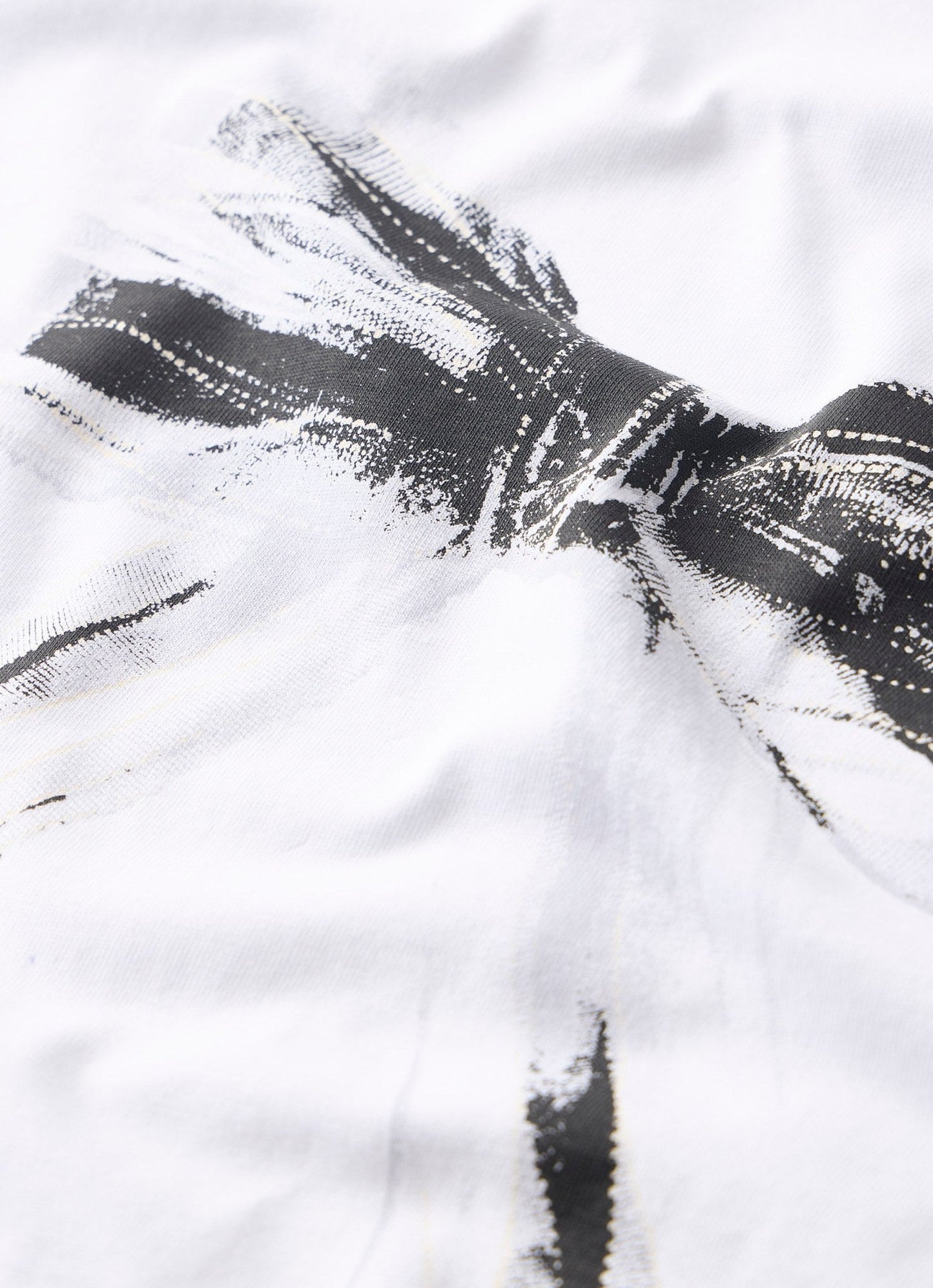 White Graphic Bow T-Shirt
