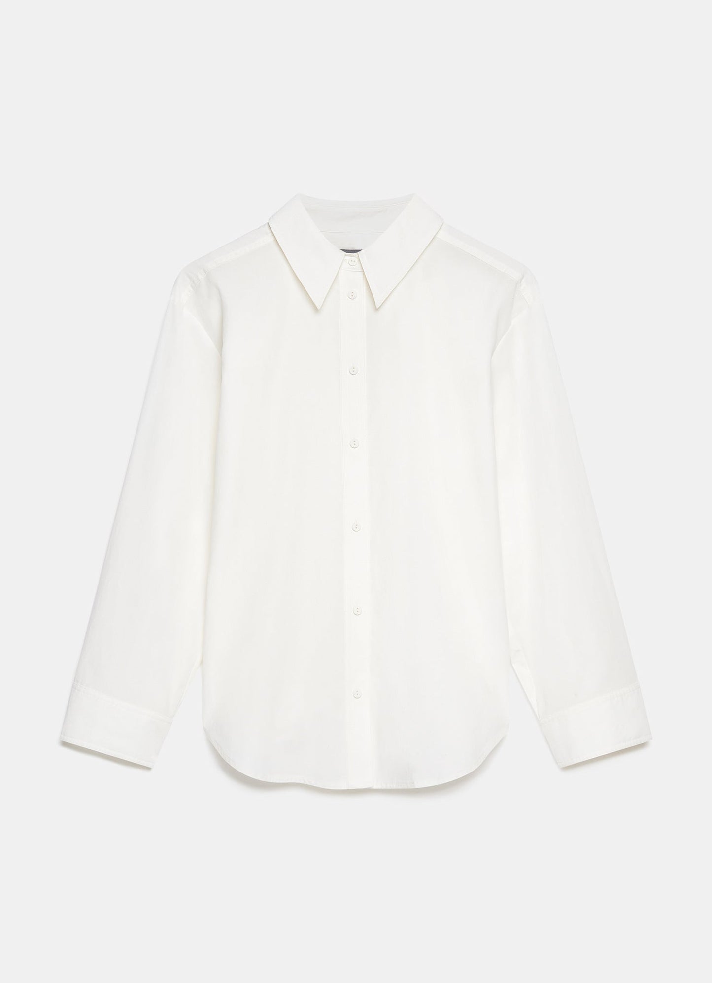 White Oversized Tailored Shirt