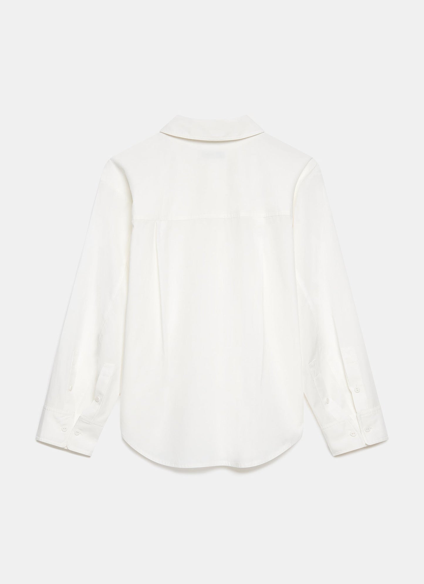 White Oversized Tailored Shirt
