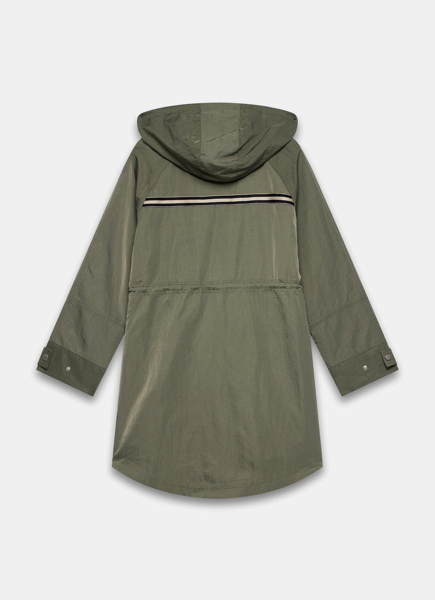 Khaki Utility Parka Coat