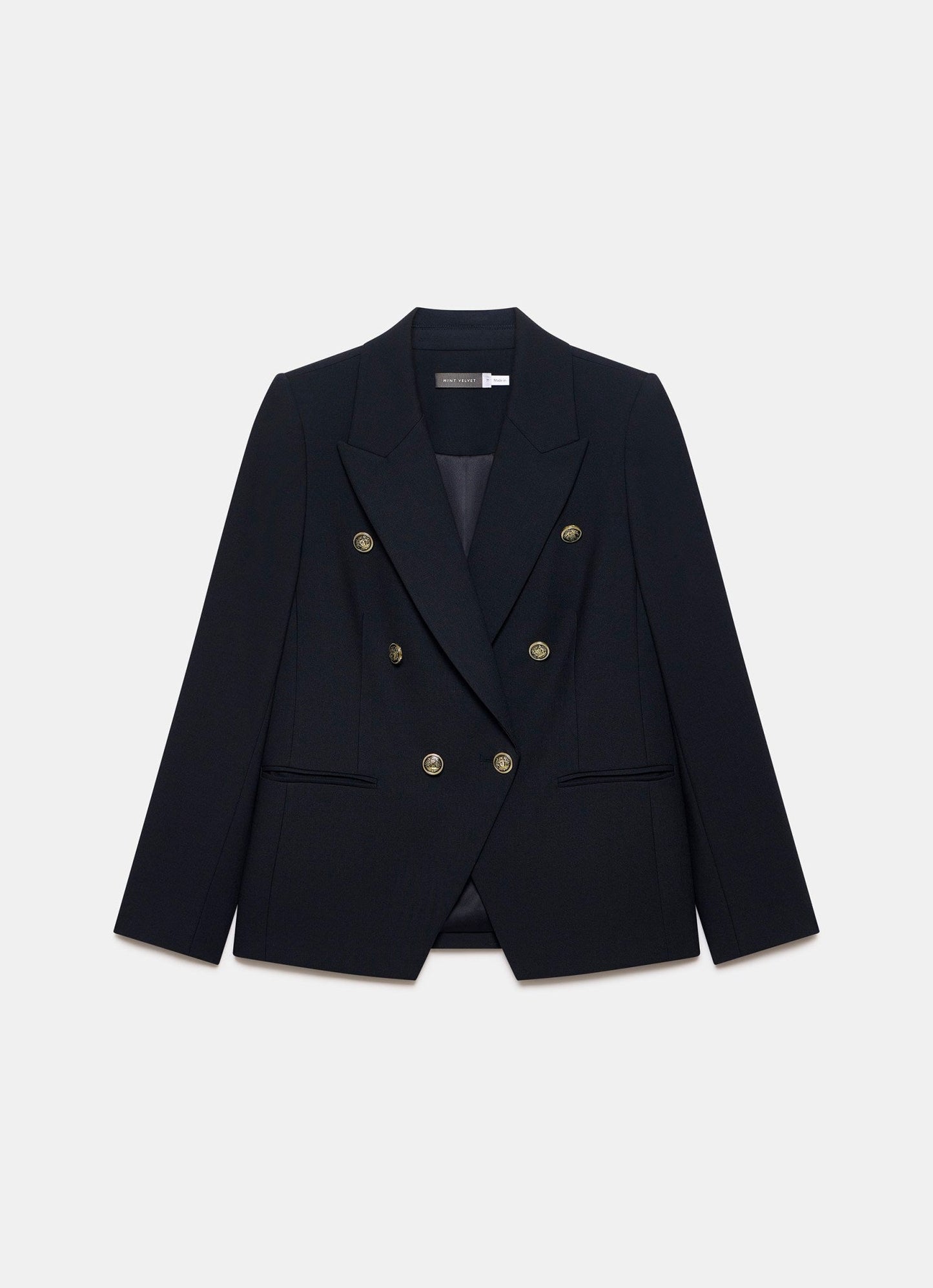 Navy Double Breasted Blazer