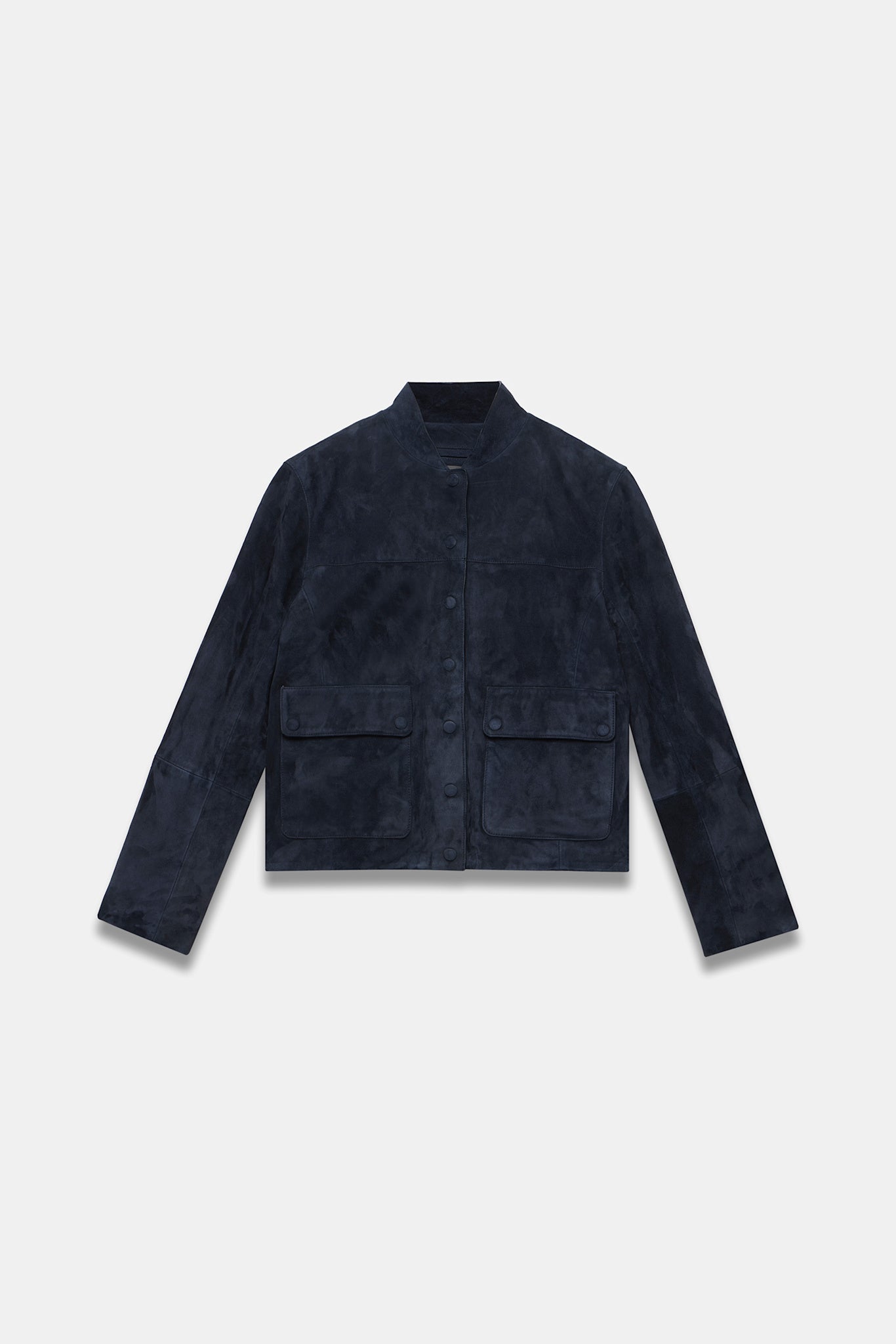 Navy Suede Jacket