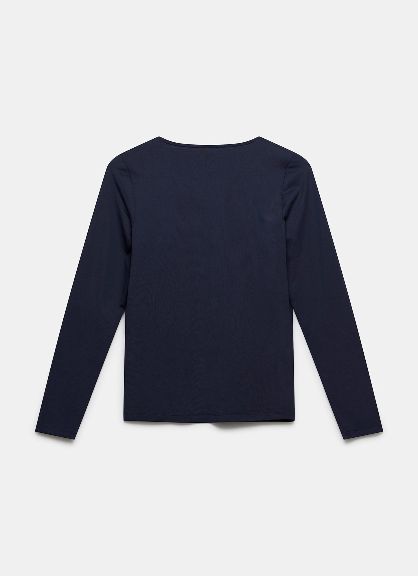 Navy Long Sleeve Layering Top