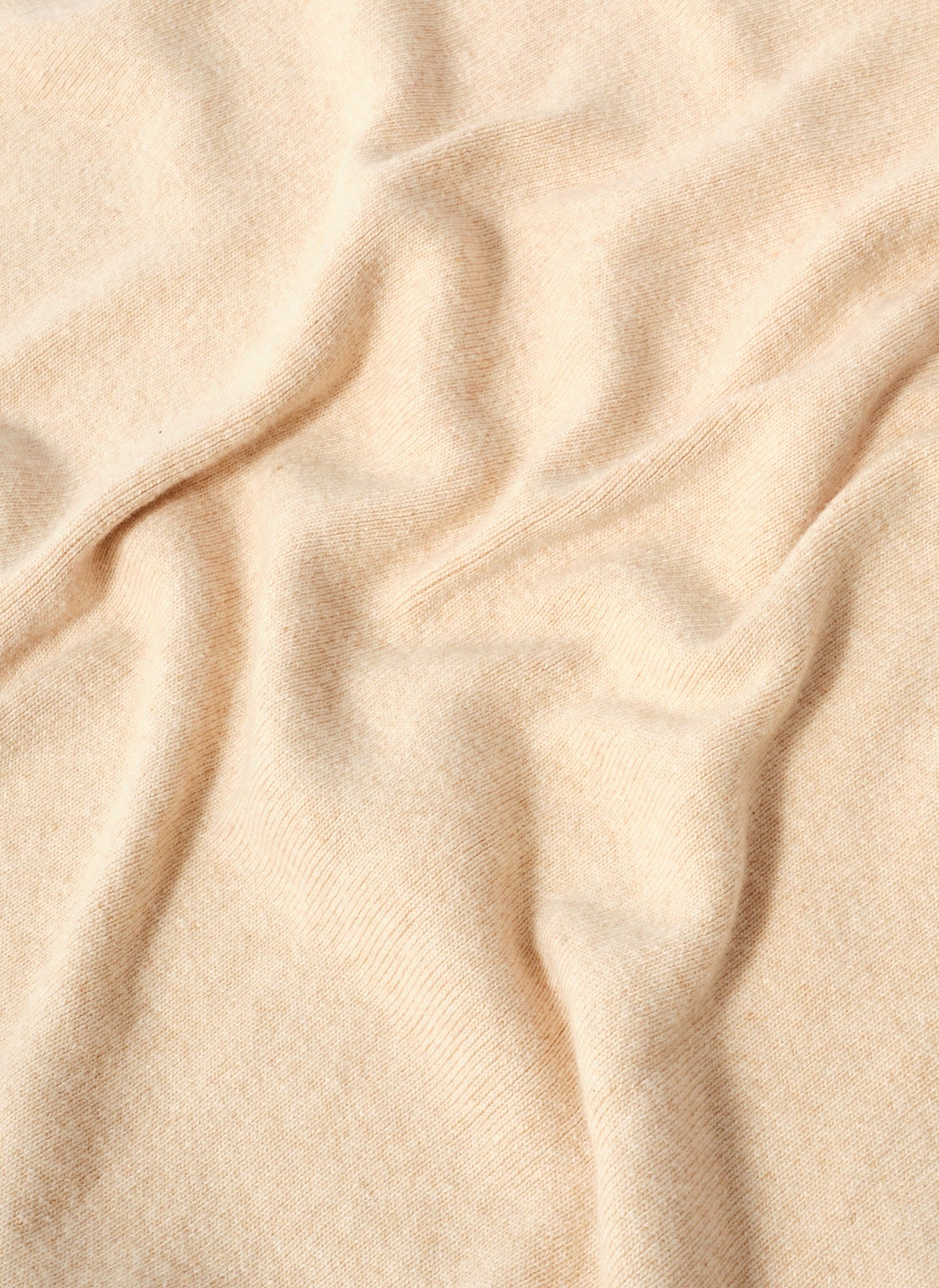 Neutral Triangle Knit Scarf