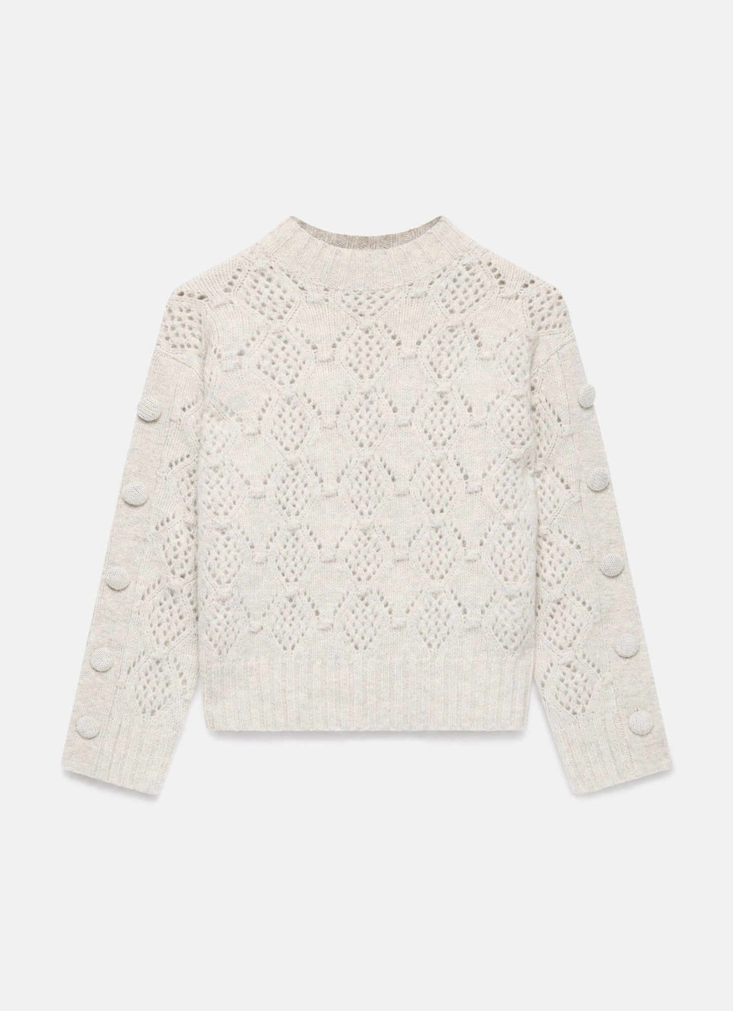Neutral Cable Knit Jumper
