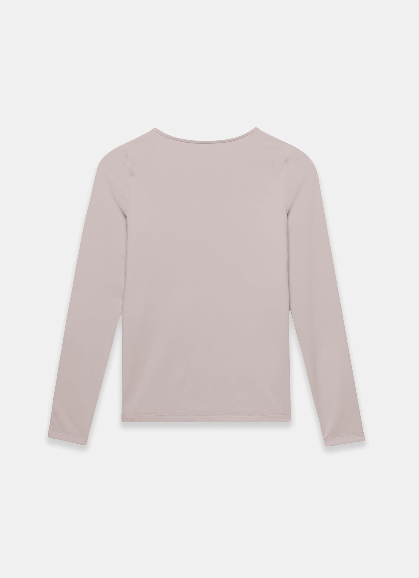 Neutral Long Sleeve Layering Top