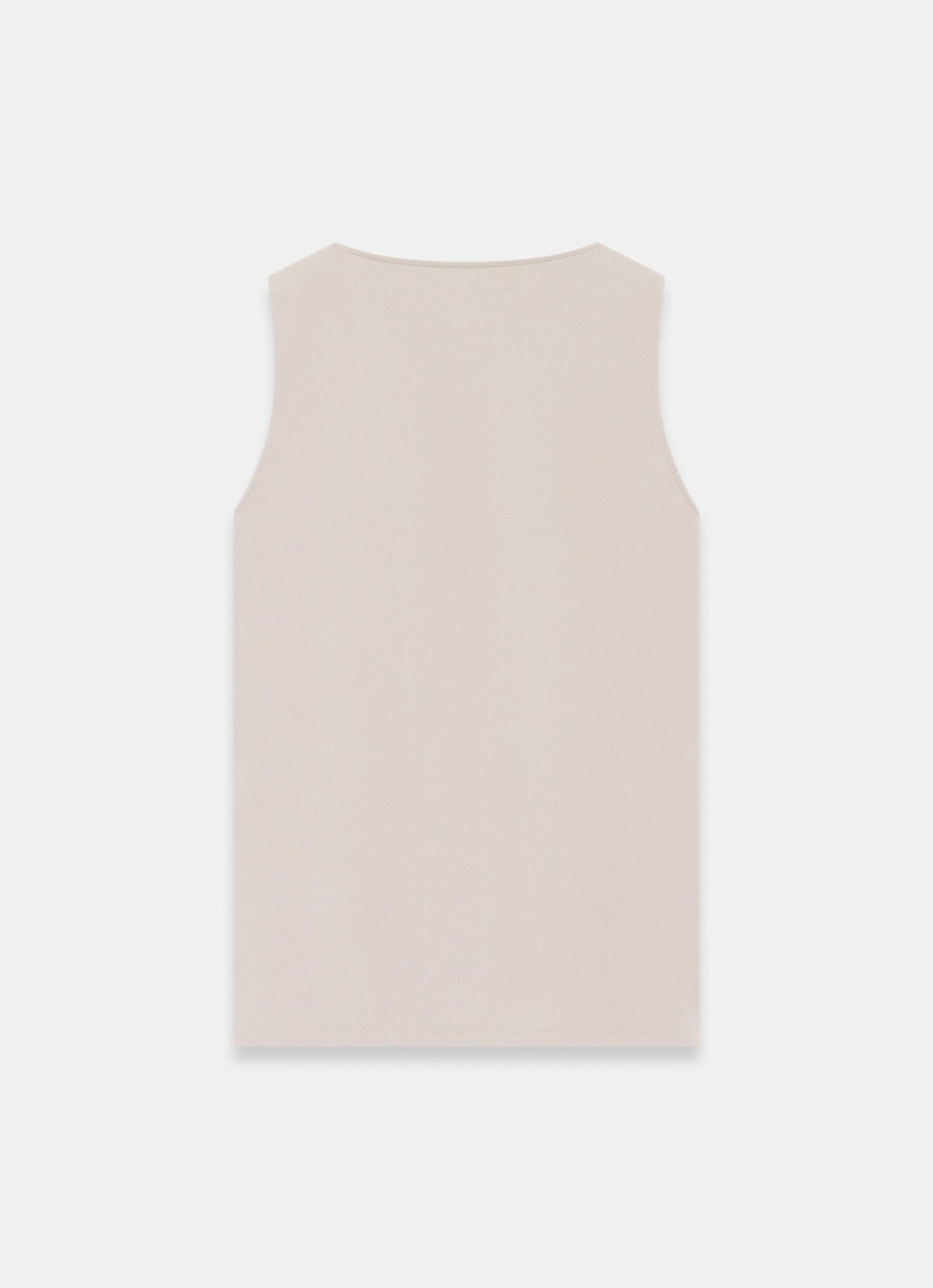 Neutral Layering High Neck Vest