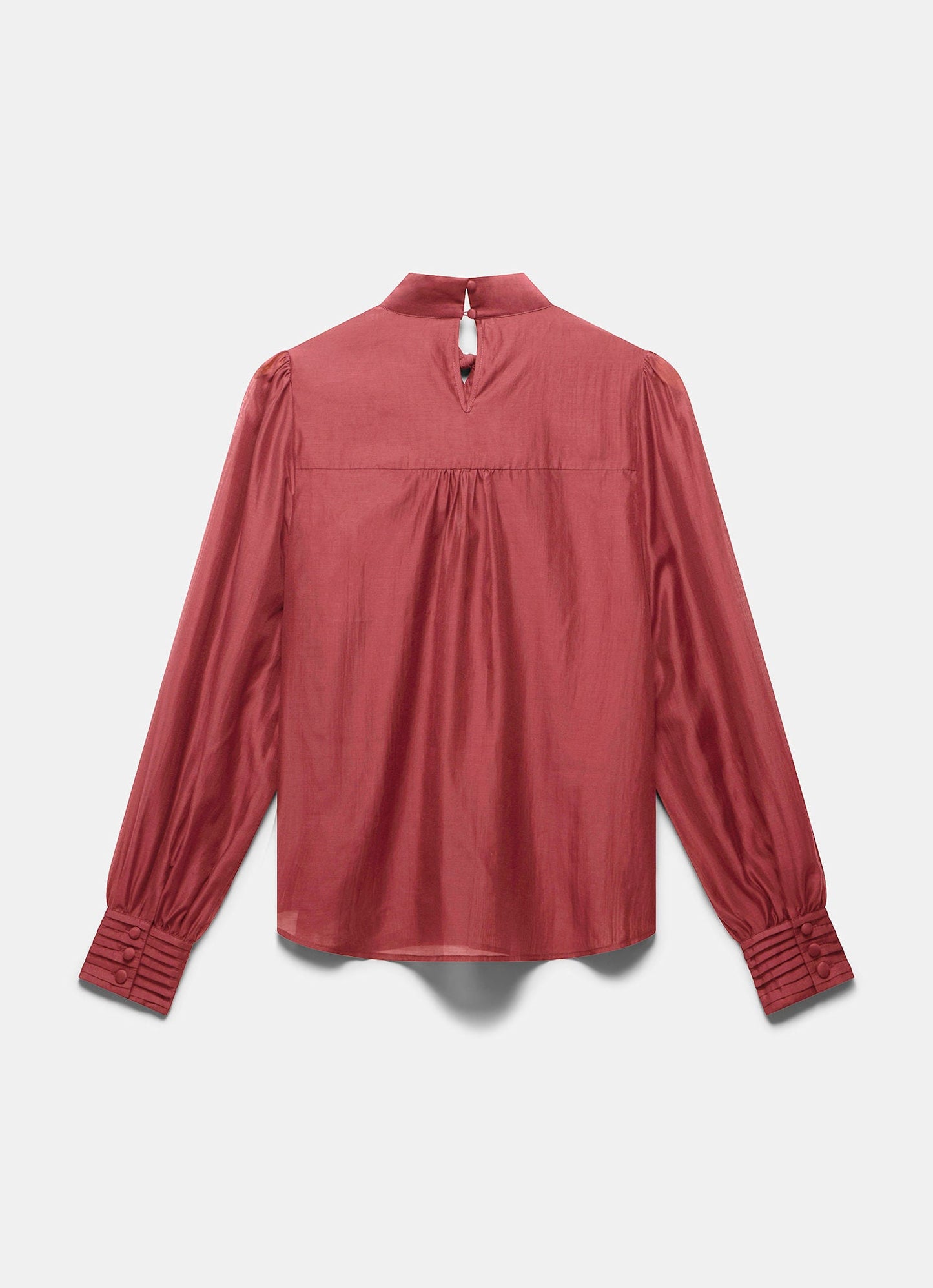 Pink Bow Detail Blouse