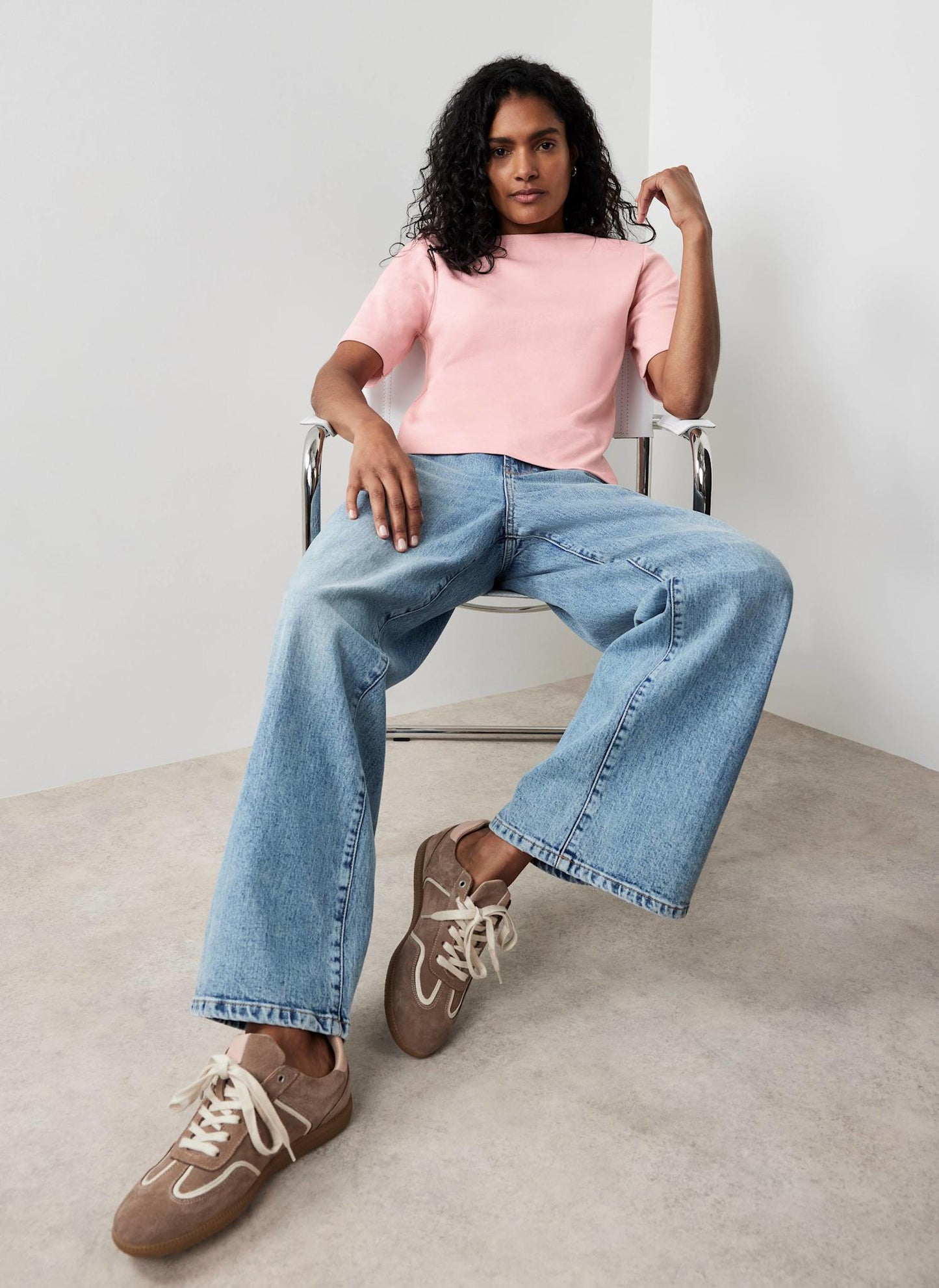 Pink Cotton T-Shirt