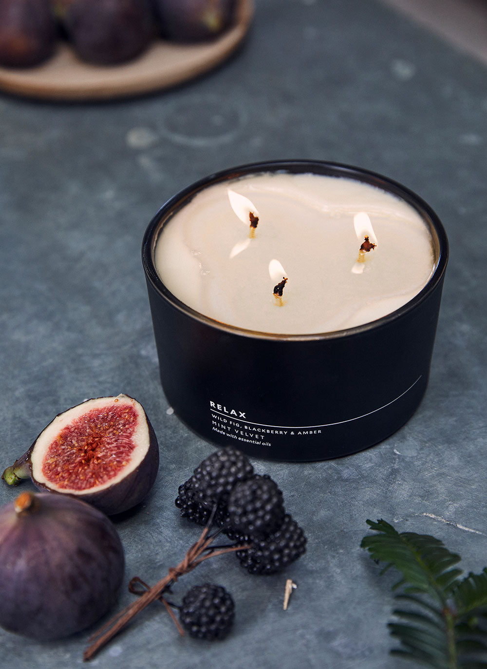 Relax Three Wick Candle