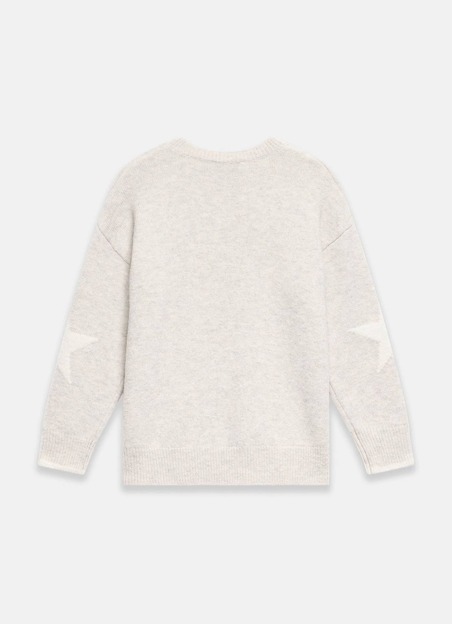 Neutral Star Knit Jumper