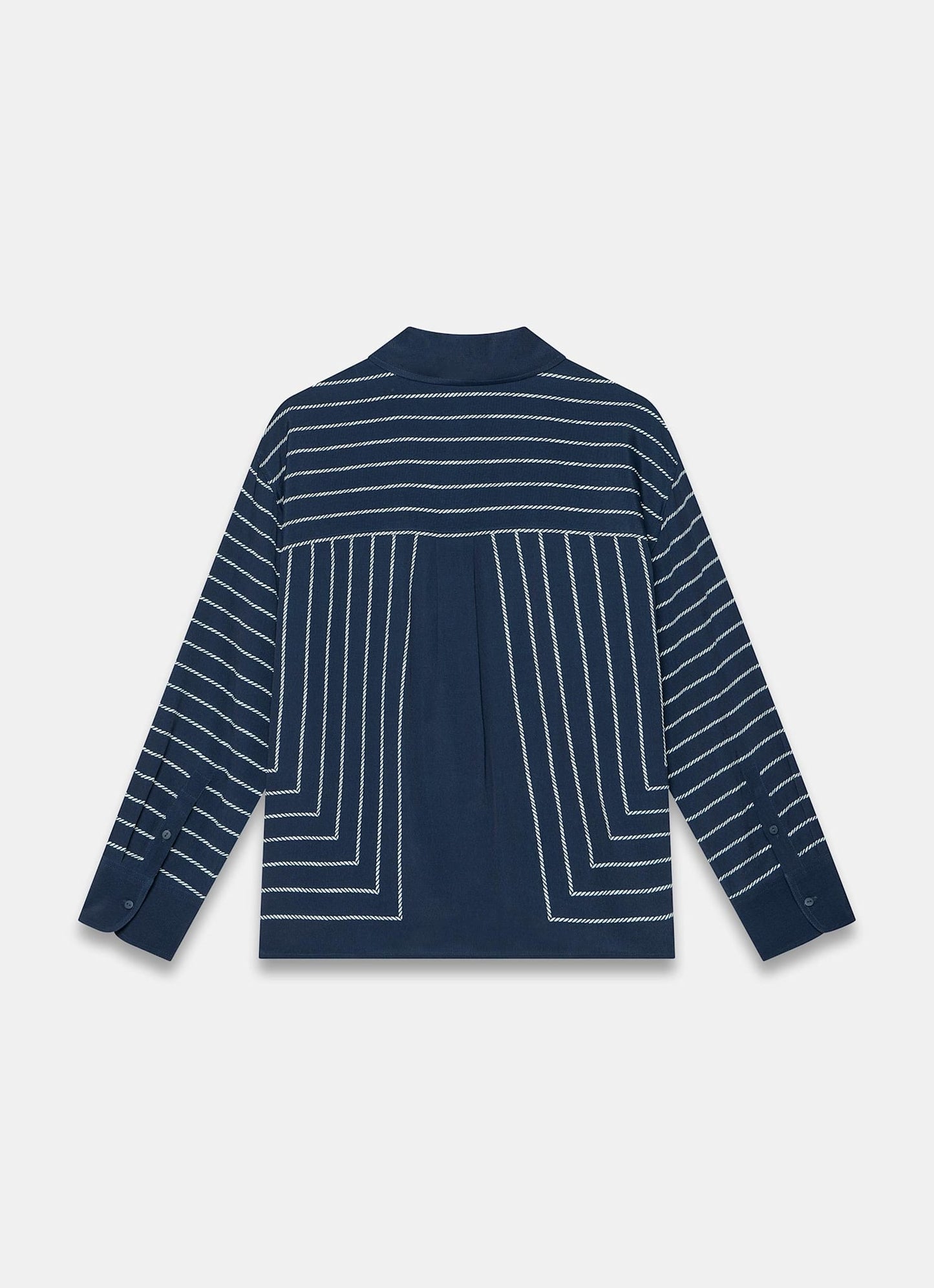Navy Striped Shirt