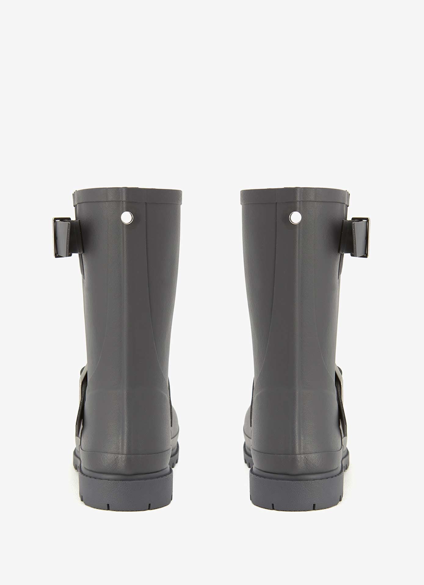 Wynter Dark Grey Short Wellies