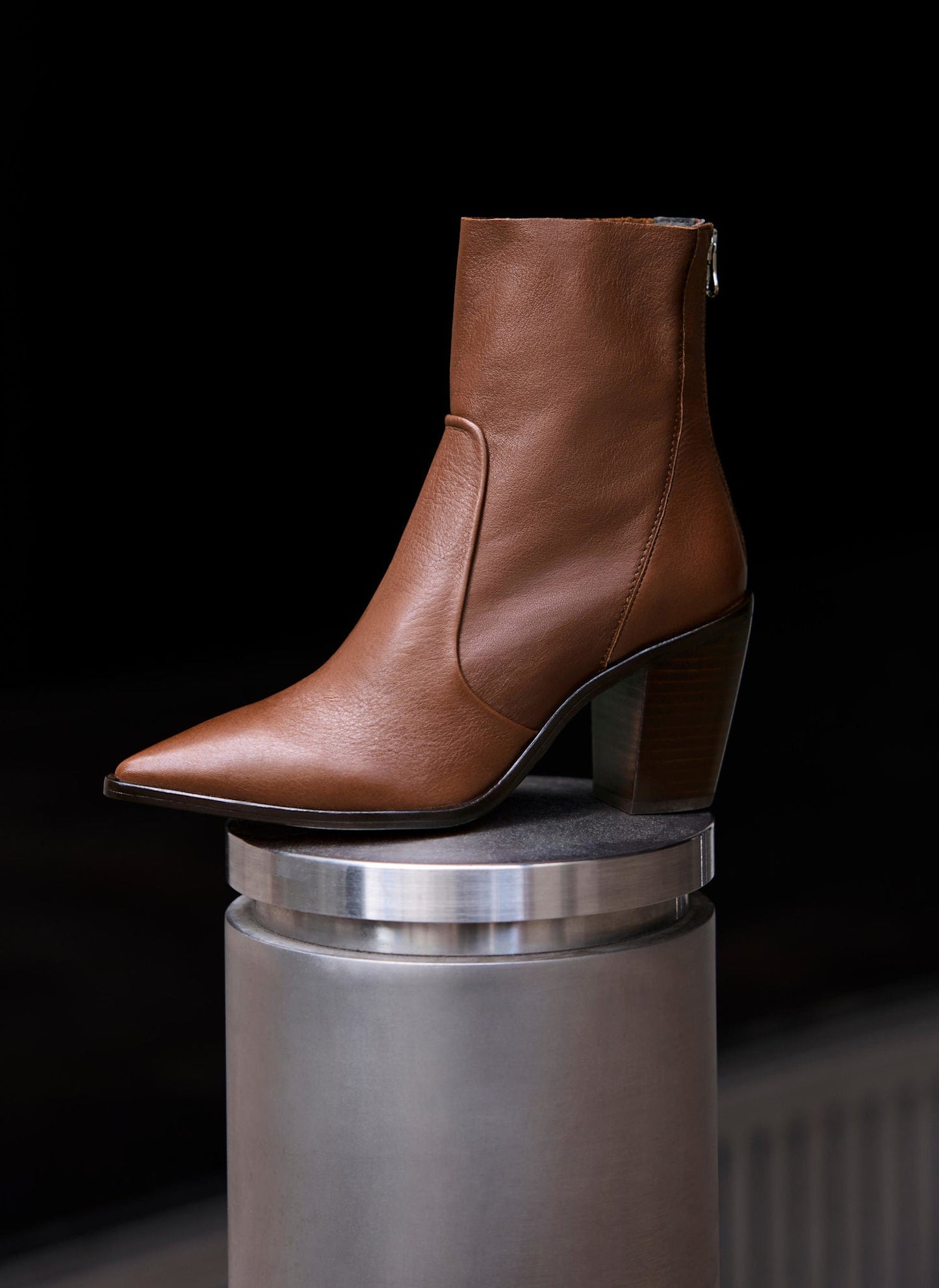 Amy Tan Leather Ankle Boots