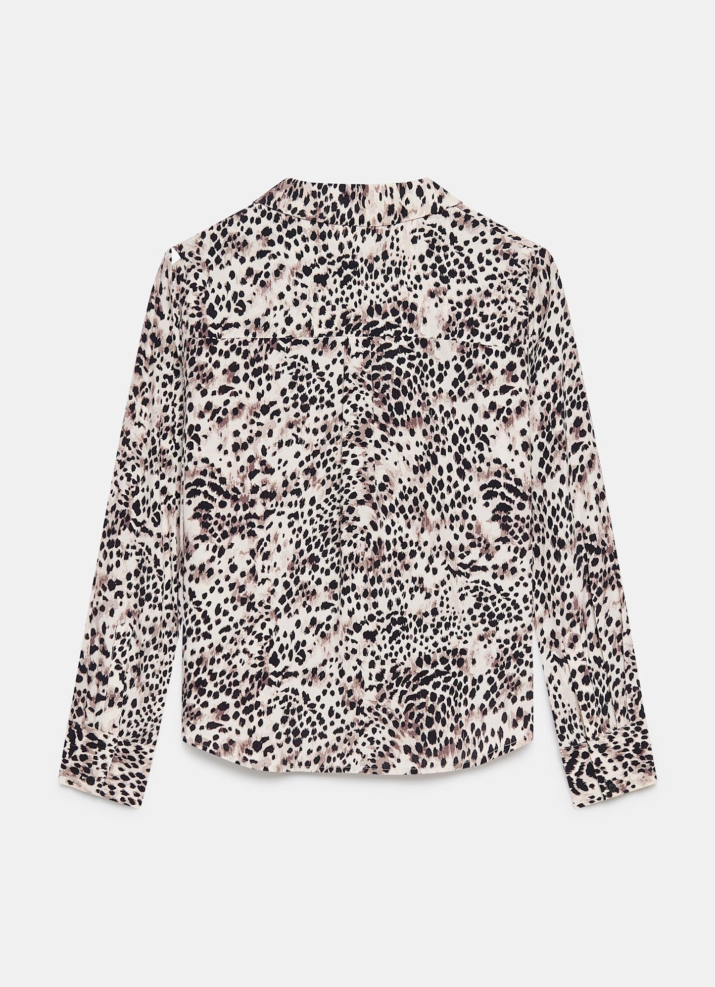 Leopard Print Long Sleeve Shirt
