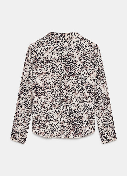 Leopard Print Long Sleeve Shirt