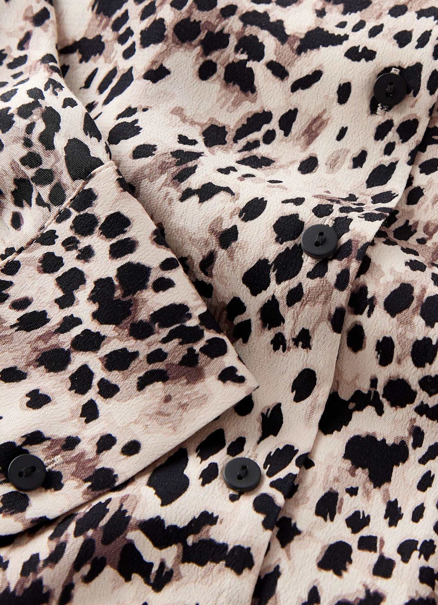 Leopard Print Long Sleeve Shirt