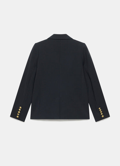 Black Double Breasted Blazer