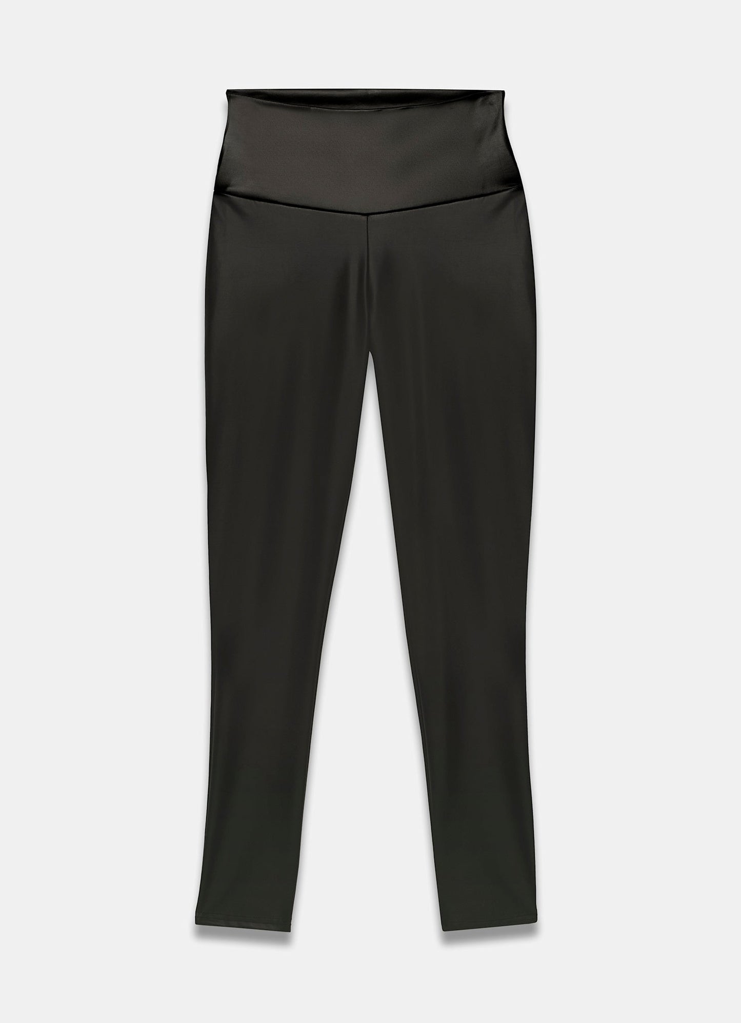 Black Faux Leather Leggings