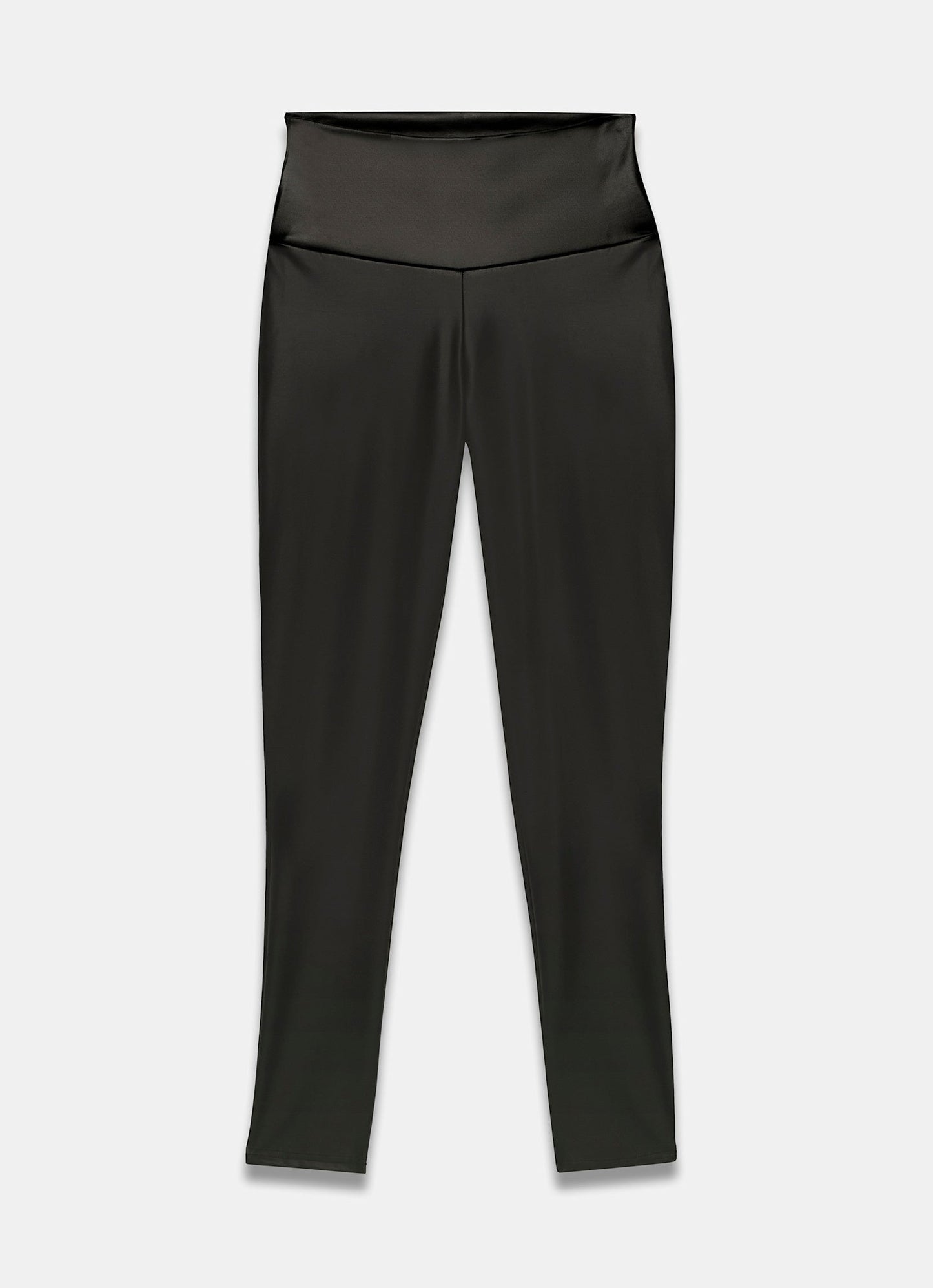 Black Faux Leather Leggings