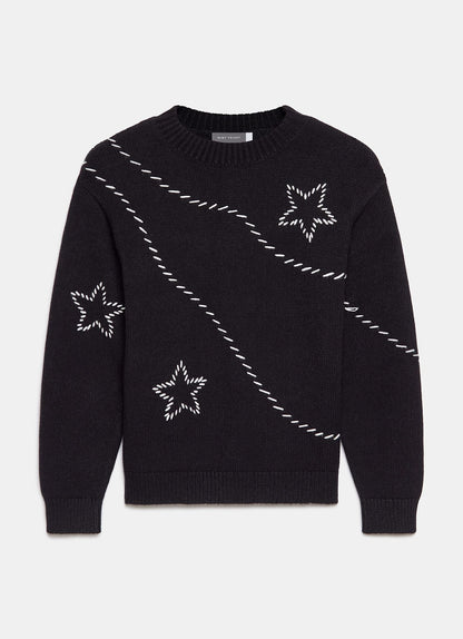 Black Star Detail Jumper