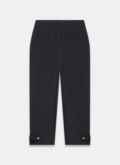 Black Tapered Trousers