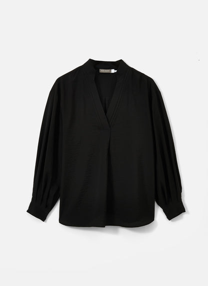 Black Throw On Shirt
