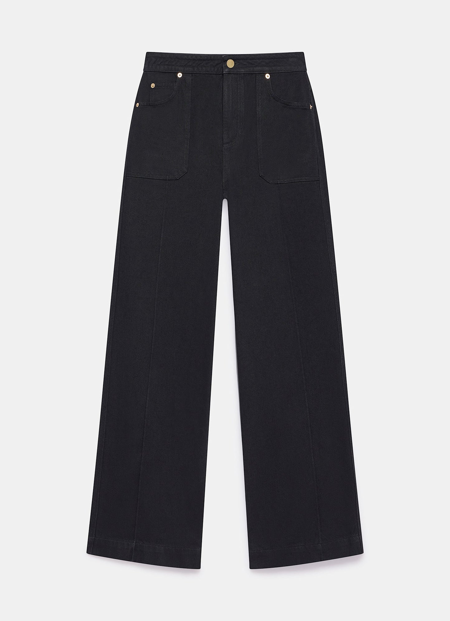 Black Wide Leg Jeans