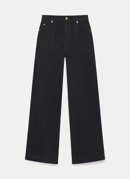 Black Wide Leg Jeans