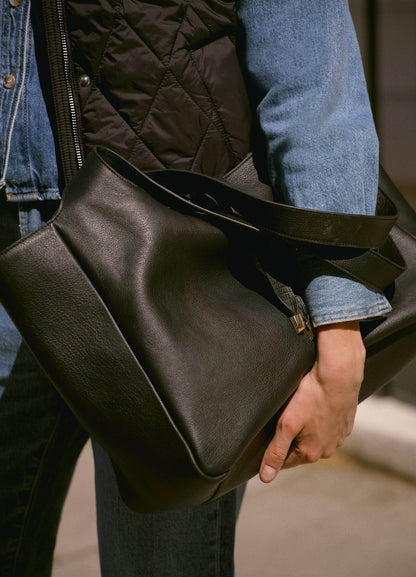 Bobbi Leather Tote Bag
