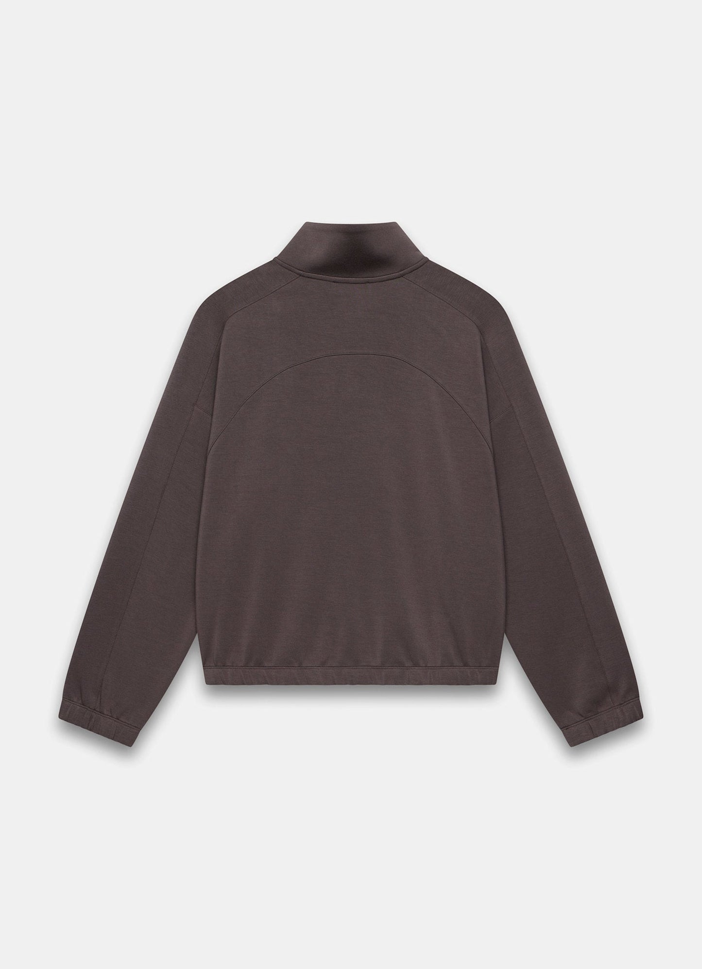 Brown Super Soft Zip Up Sweatshirt