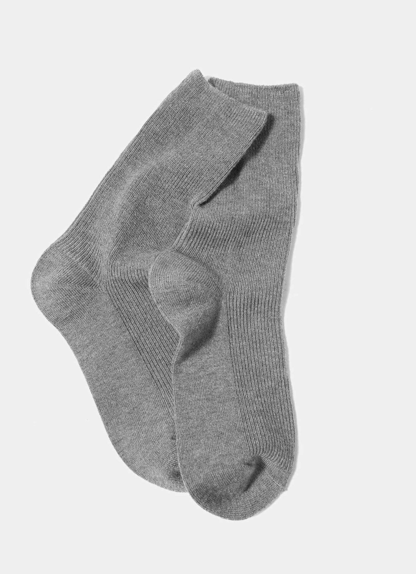 Grey Ankle Socks