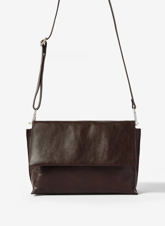 Daisy Burgundy Leather Bag