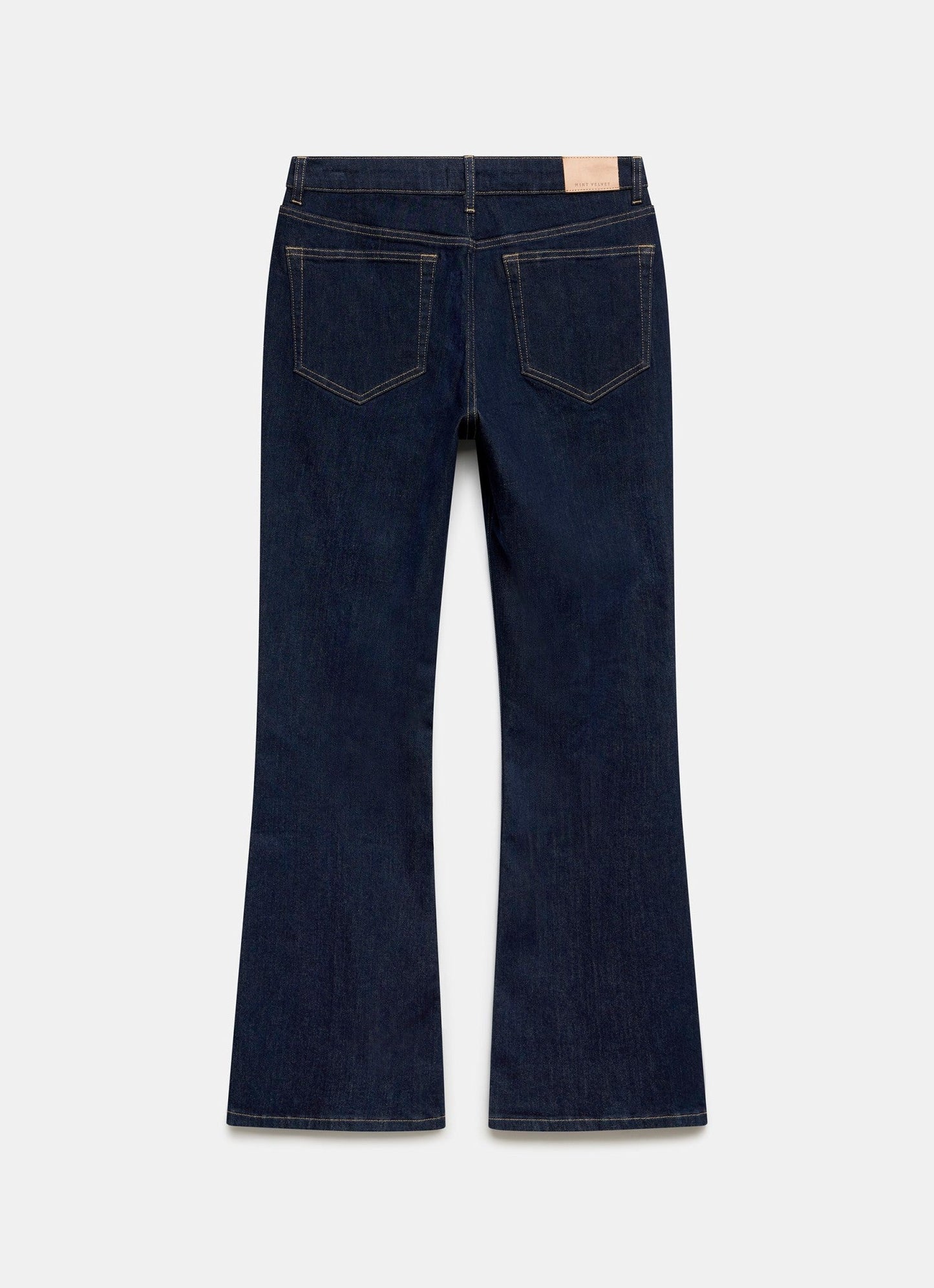 Dark Indigo Flared Jeans
