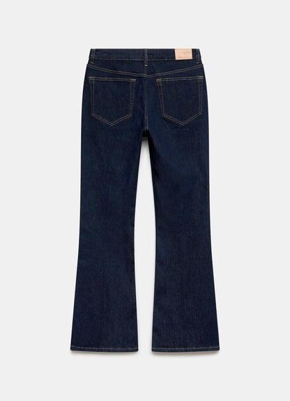 Dark Indigo Flared Jeans