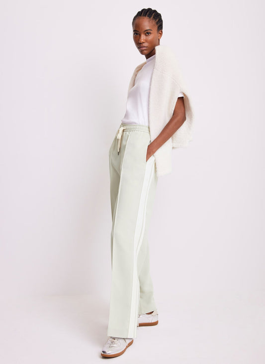 Green Side Stripe Trousers