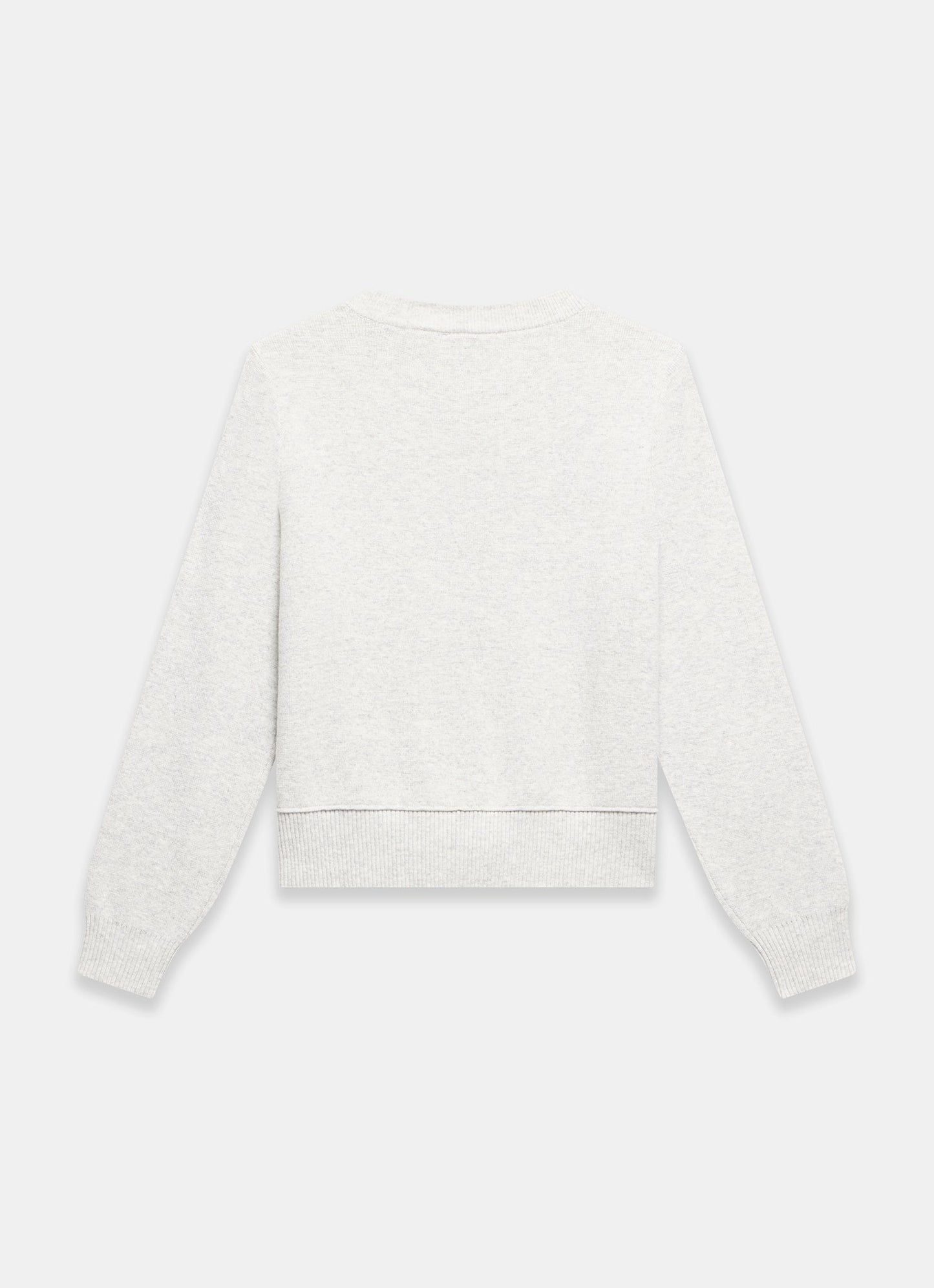 Grey Lightweight Cotton Blend Cardigan