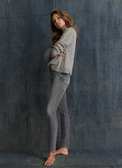 Grey Wash Sculpting Skinny Jeans